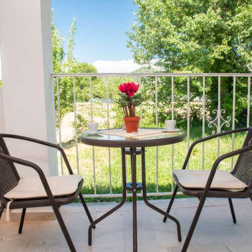 • Private balcony or terrace